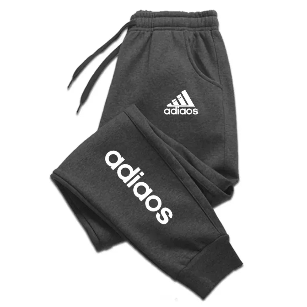 Men's sweatpants, trendy 2025 autumn and winter sports pants, jogging fitness running pants, casual, trendy, comfortable and fas
