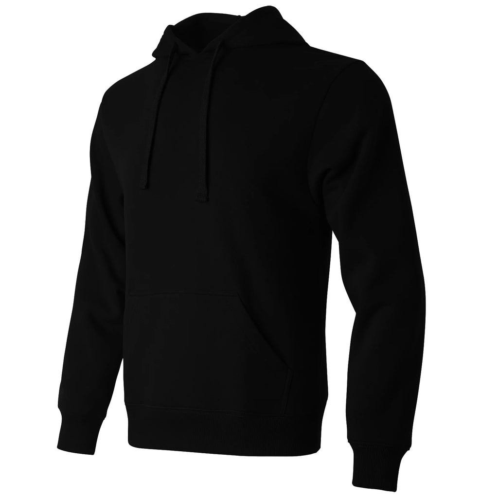 Men's Autumn/Winter Casual Sporty Fashion Pocket Sweatshirt Warm Solid Color Hooded Sweatshirt