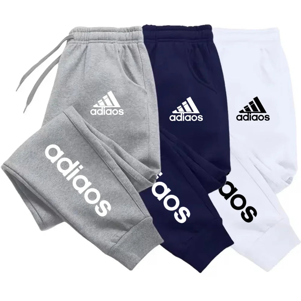 Men's sweatpants, trendy 2025 autumn and winter sports pants, jogging fitness running pants, casual, trendy, comfortable and fas